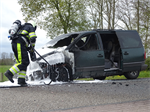Prio 1 Brand Wegvervoer Auto Trekwei Driezum